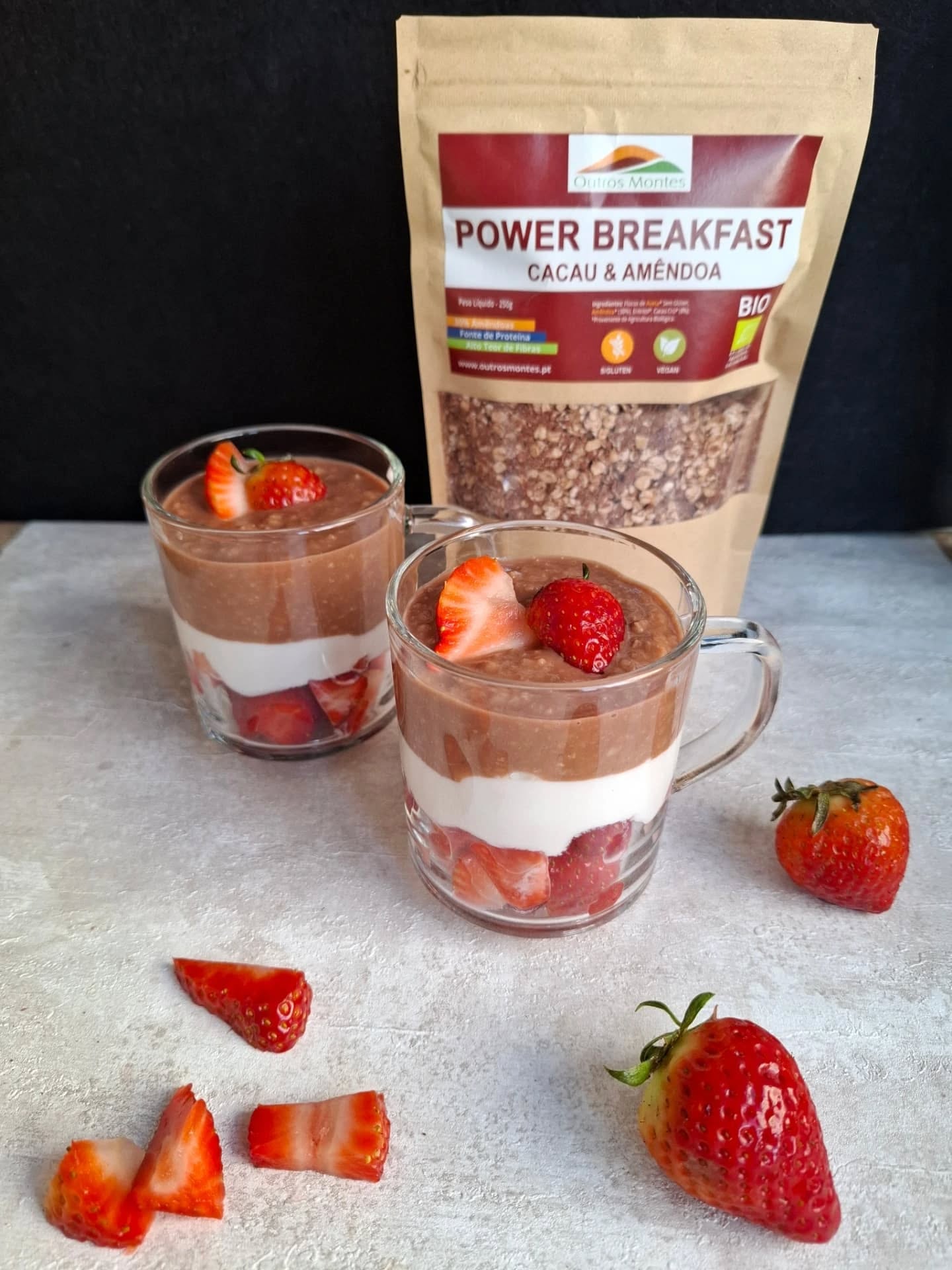 POWER BREAKFAST  CACAU E AMENDOA